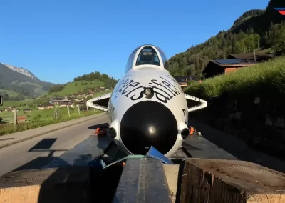 International Air Force Cinema – Hunter Papyrus – Transport ins Simmental