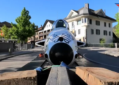 International Air Force Cinema – Hunter Papyrus – Transport ins Simmental