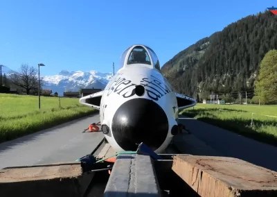 International Air Force Cinema – Hunter Papyrus – Transport ins Simmental